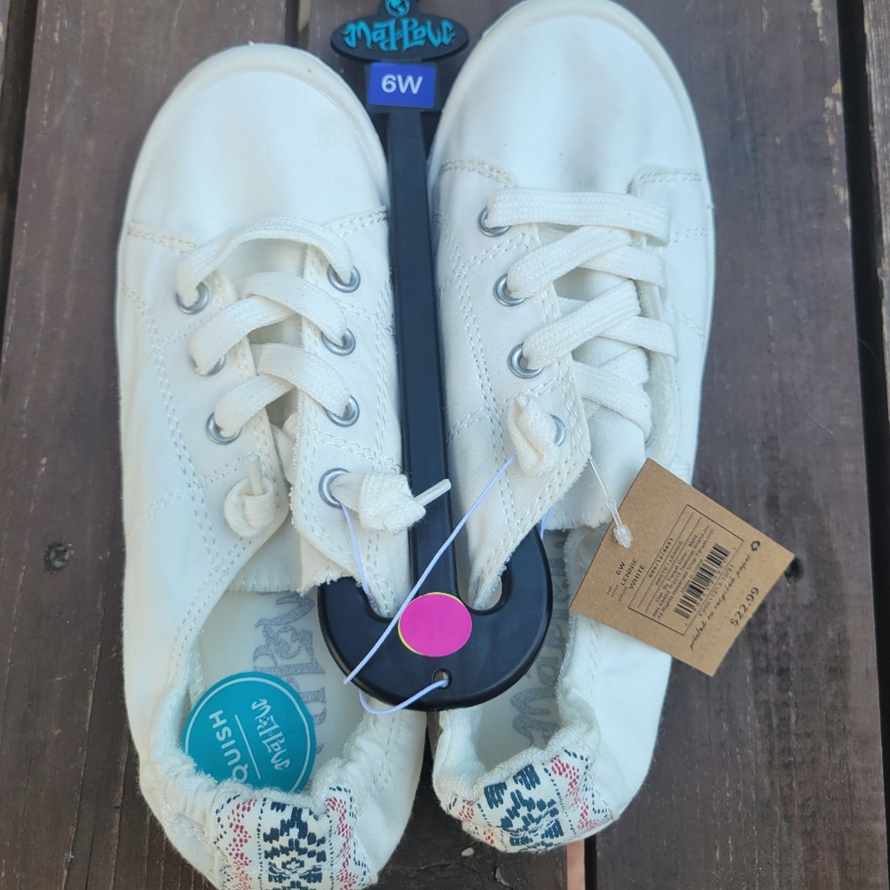 Mad Love white sneakers